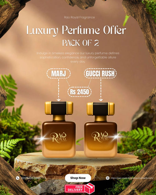Luxury Perfume Offer Pack Of 2 Marj & Gucci