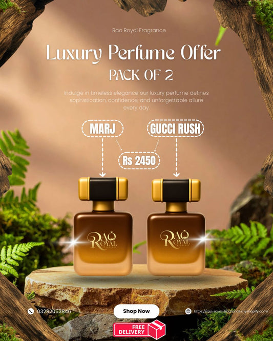 Luxury Perfume Offer Pack Of 2 Marj & Gucci